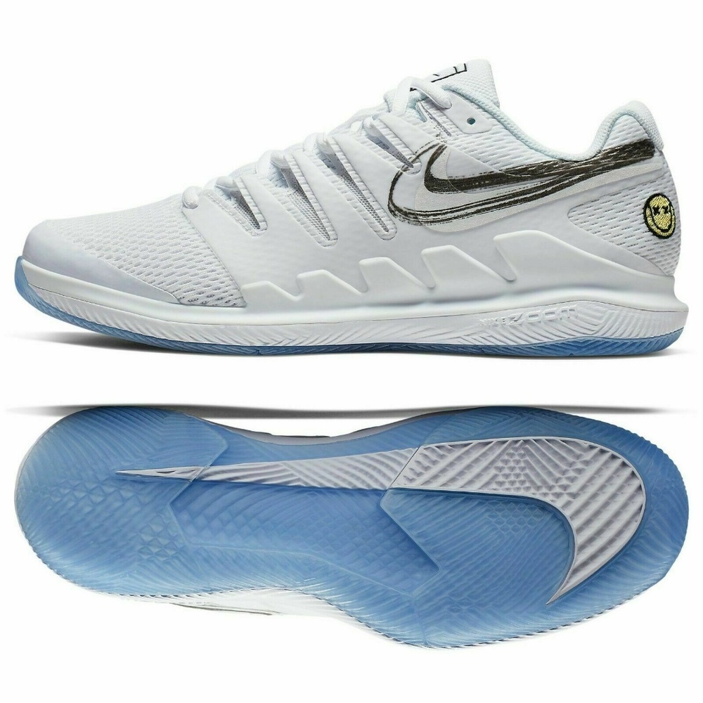 🔥 Nike Air Zoom Vapor X HC White Black AA8030-104 - Picture 2 of 8